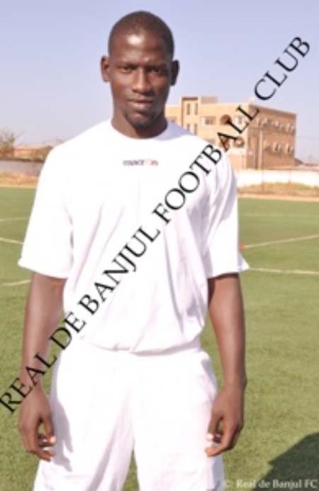 Real De Banjul Alagie Bah off to South Africa