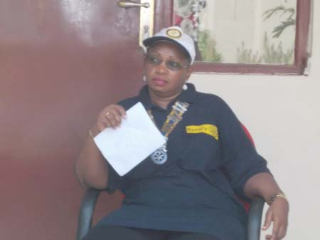 Rotarian Fatou Bah hands over Rotary presidency baton