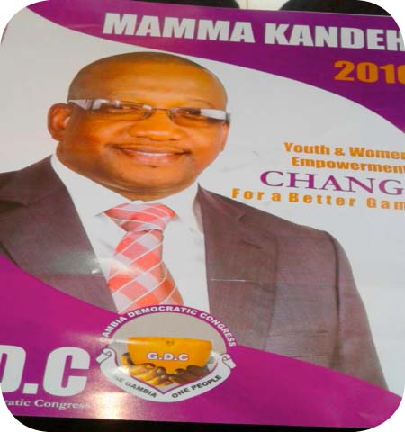 Mama Kandeh promises to build ‘a better Gambia’