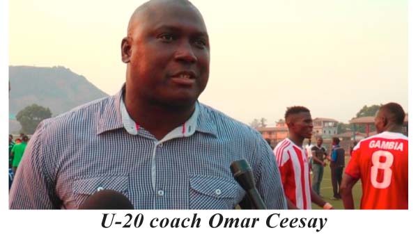 ‘We will go to Zambia’ – Says coach Ceesay
