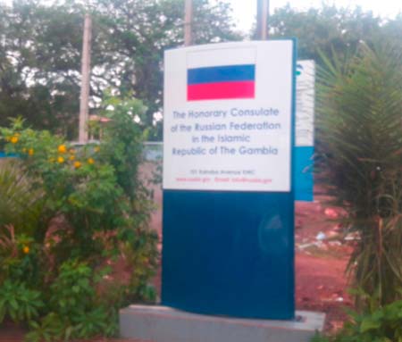 Russian Honorary Consulate opens in Gambia