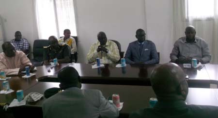GRA pays courtesy visit to Senegalo-Gambian secretariat