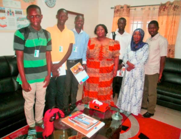 Youth Forum: Climate Watch-The Gambia visits FAO office