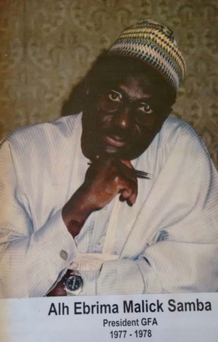 Tribute to Dr Ebrima Malick Samba