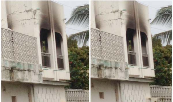 APRC party office burnt