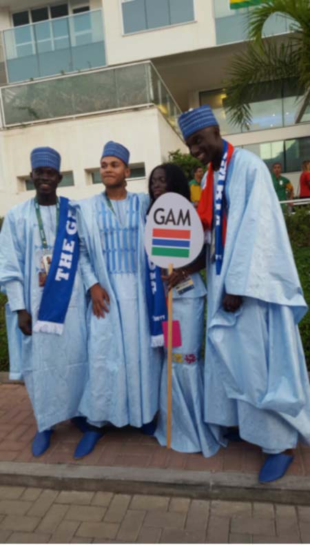 GNOC, MOYS applaud Gambian athletes’ performance at Rio 2016 Games