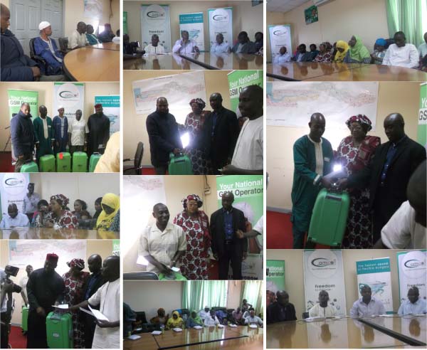 Gamcel presents Hajj package to five winners