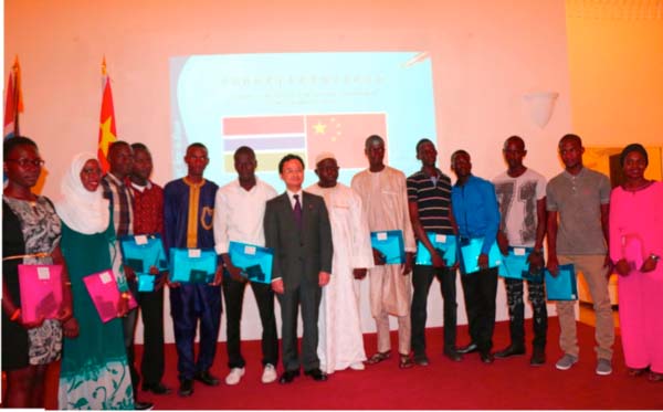 China offers scholarship to 12 Gambians