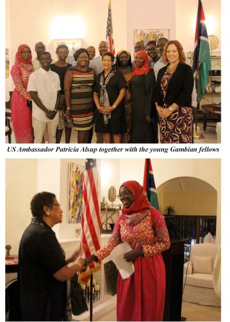 15 Gambians return from fellowship in America