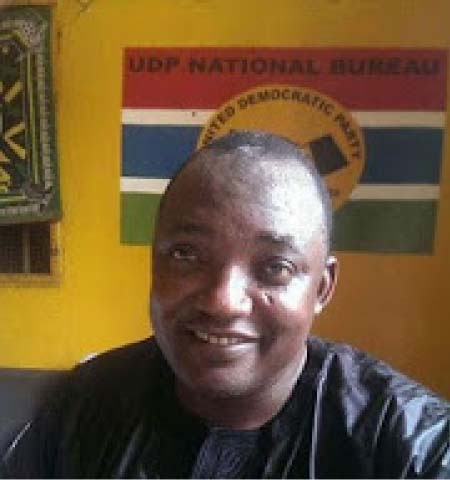 Adama Barrow is UDP flag-bearer