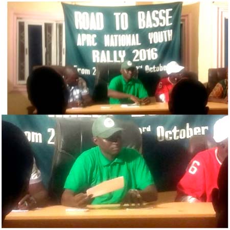 APRC youth rally set for September 29