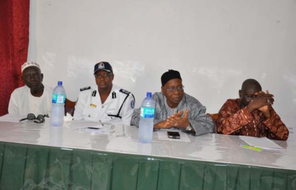 Bansang Hospital securities trained by the police