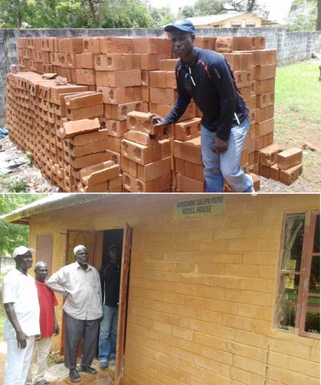 FFHC trains youth on modern block-making, construction technology