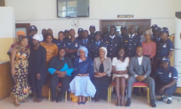 FLAG  sensitises  police  officers on gender-based violence