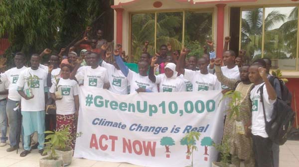 GreenUp 10,000-tree planting project launched