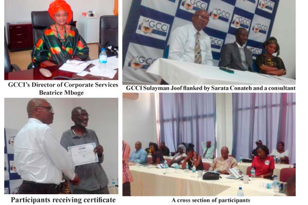 GCCI accelerates training on Labour laws