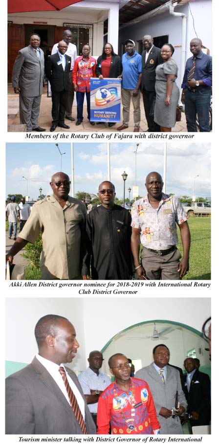 Rotary Int’l District Governor 9101 wraps up tour in Gambia