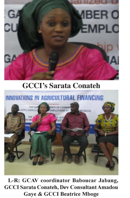 GCCI, GCAV on refinancing drive for agriculture in Gambia