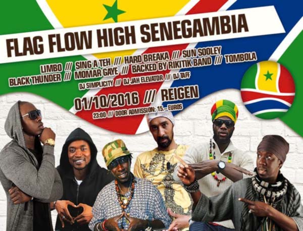 Senegambia Artistes to Rock Stage in Vienna