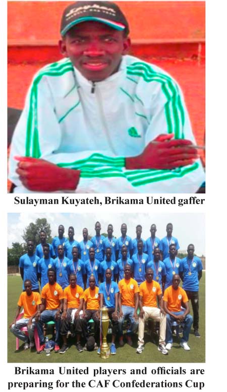 ‘Brikama Utd require D4.5M for CAF Confederations Cup campaign’
