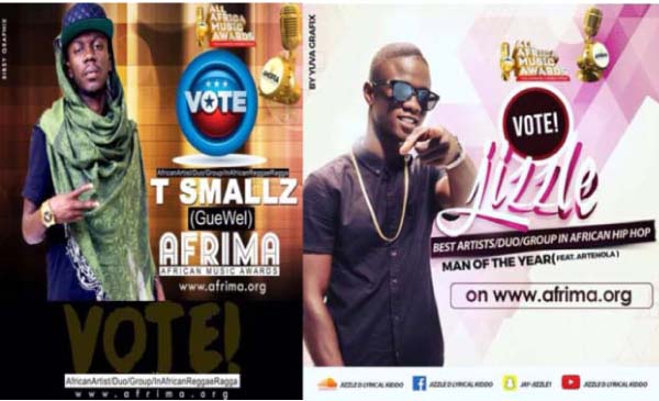Duo Gambian artistes nominated for AFRIMA