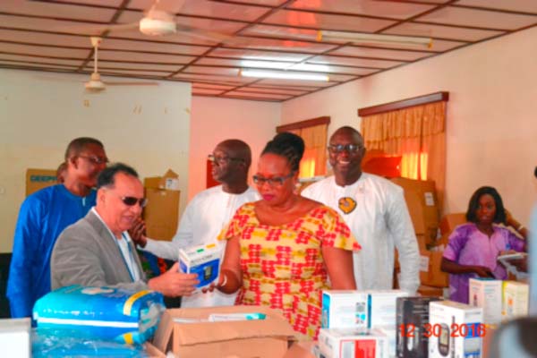 EFSTH receives medical items worth nearly D900,000 