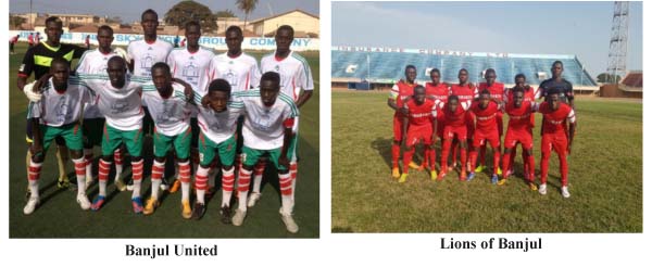 Waa Banjul, Lions of Banjul share booty in Banjul derby clash