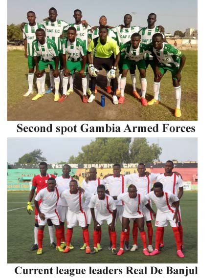 GAF anxious to wallop Real De Banjul to close gap