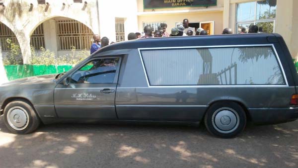 German-based Gambian donates funeral vehicle to Banjul