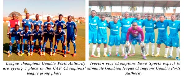 GPA to rub shoulders with Sewe Sport in CAF Champions league tomorrow
