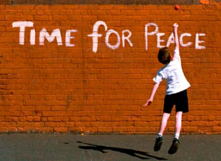 Let there be peace among us