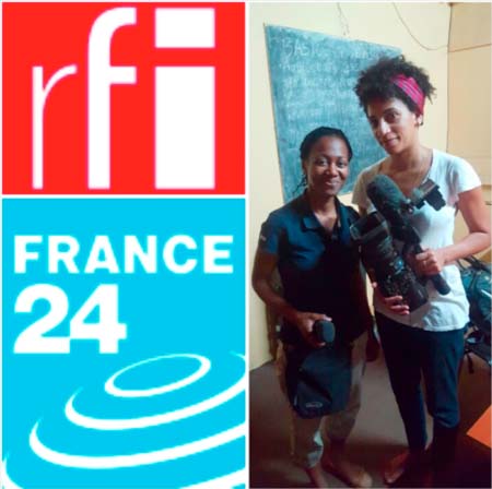 France24 TV, RFI visit The Point