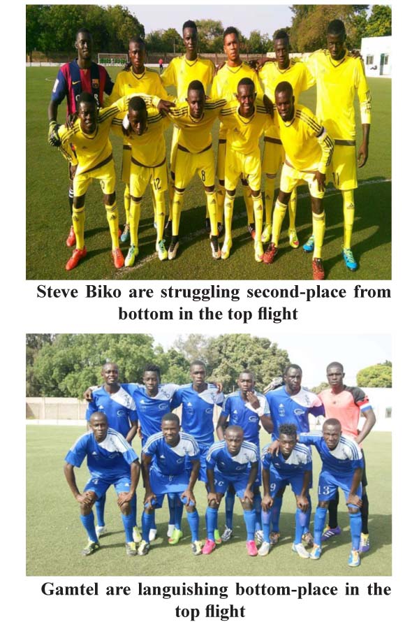 Steve Biko, Gamtel brawl for survival in GFF 1st domestic league