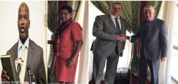 Justice Minister discusses pertinent issues with diplomats