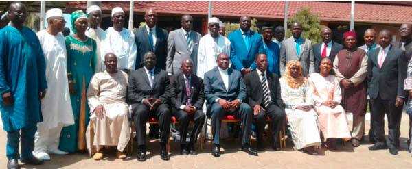 Gambian Ambassadors meet President Barrow