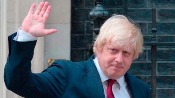Boris Johnson due here today
