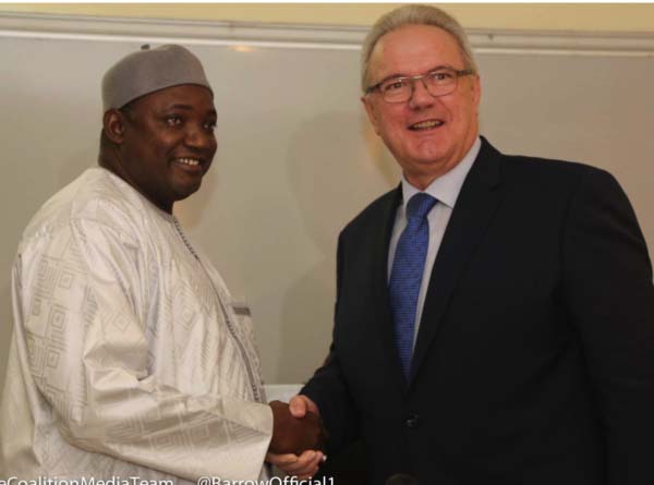 75m euros EU denied Jammeh, given to Barrow gov’t