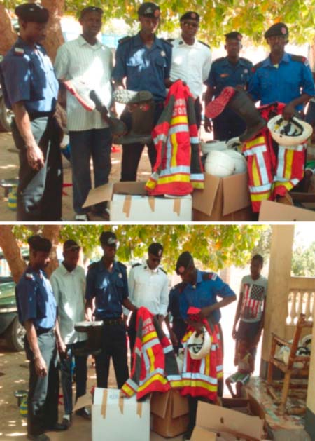 Rural Poor Association donates firefighting materials to Brikama fire station
