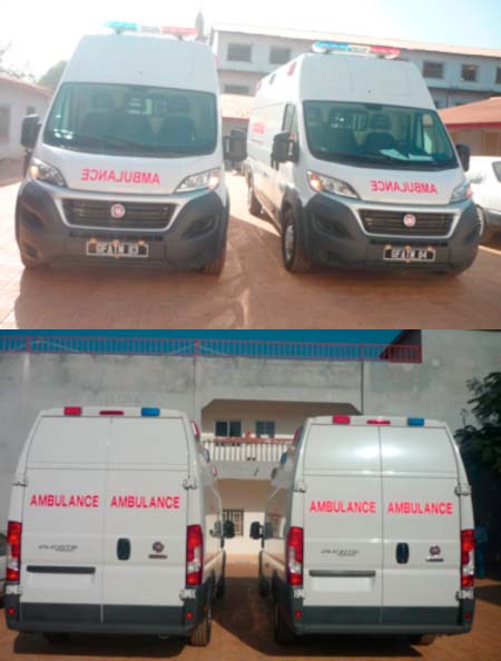 ActionAid hands over mobile clinic vans to Worldview