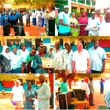 Action Gambia donates learning materials to schools