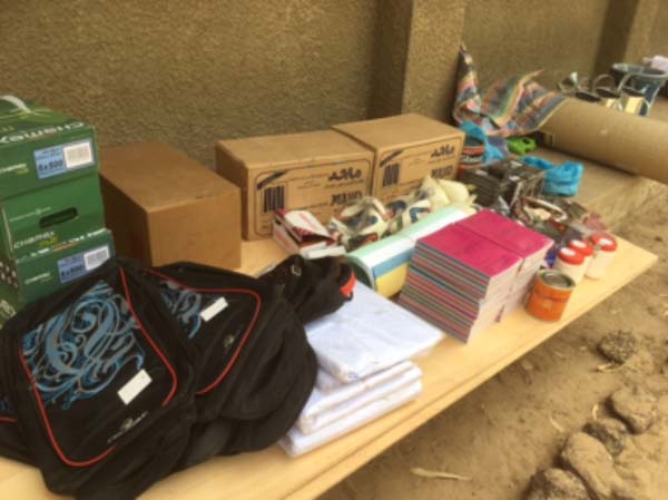 Helsingnor Little School donates to Kuntaur Upper Basic School