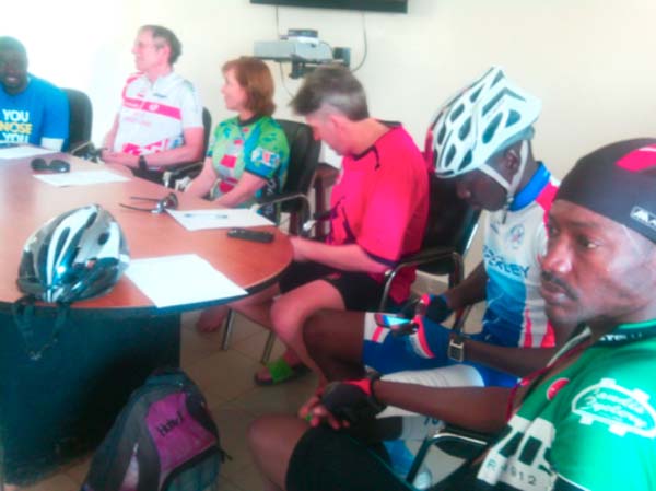 Love4Gambia ends bike run