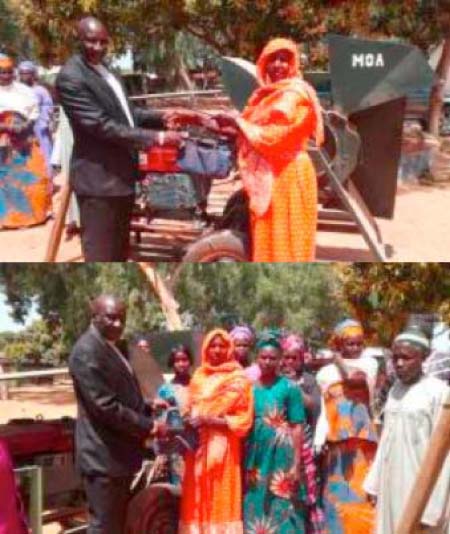 Makumbaya Sobeya Tonia Kaffo benefits from labour saving devices
