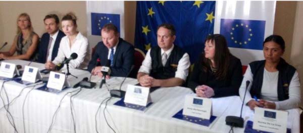 EU election observers deployed across country