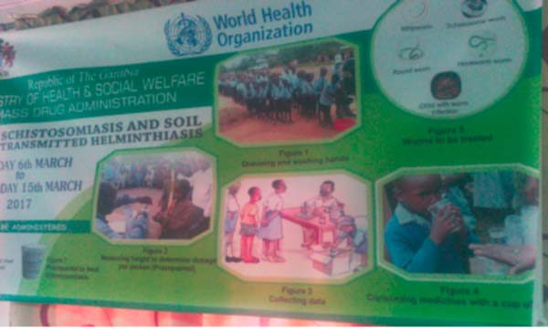 MoHSW, WHO commence Mass Drug Administration Campaign on NTDs