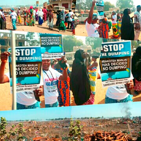 No dumping at Bakoteh Dumpsite, say protesters