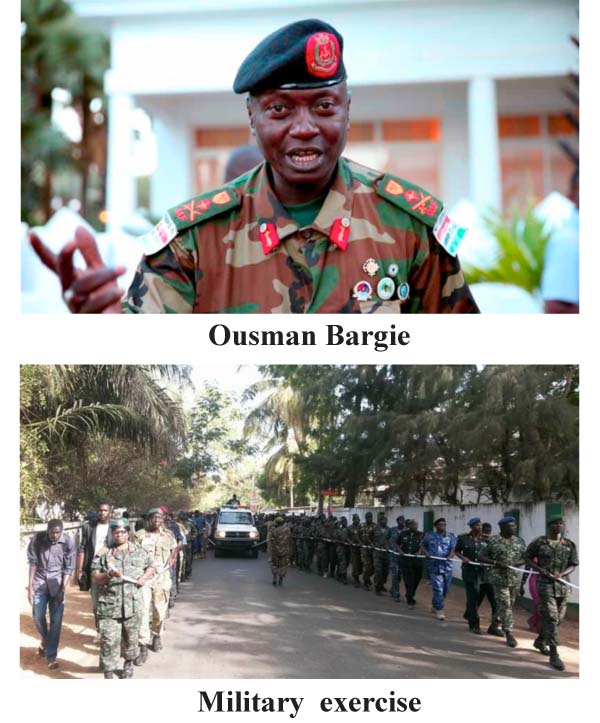 Former CDS Ousman Bargie gives farewell message to colleagues