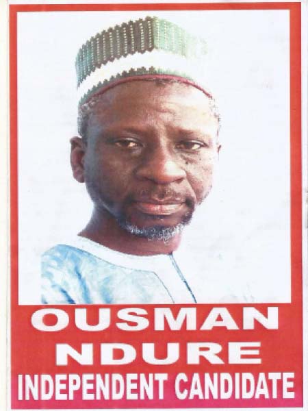 Old Yundum Independent Candidate cautions voters to vote for right candidate