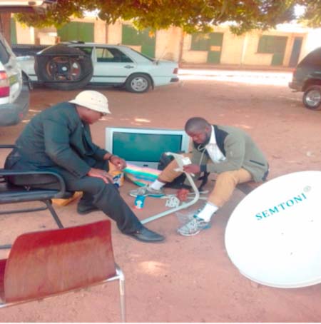 Rotary Club of Brusubi donates materials to Amdalai immigration post