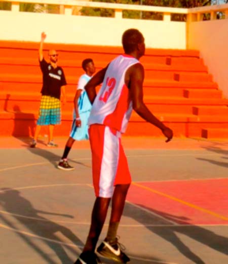 Improvement of sports facilities for youth development commissioned
